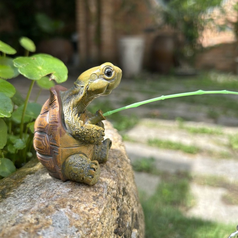 Aquarium Marine Fish - Turtle fishing fish tank aquarium decoration