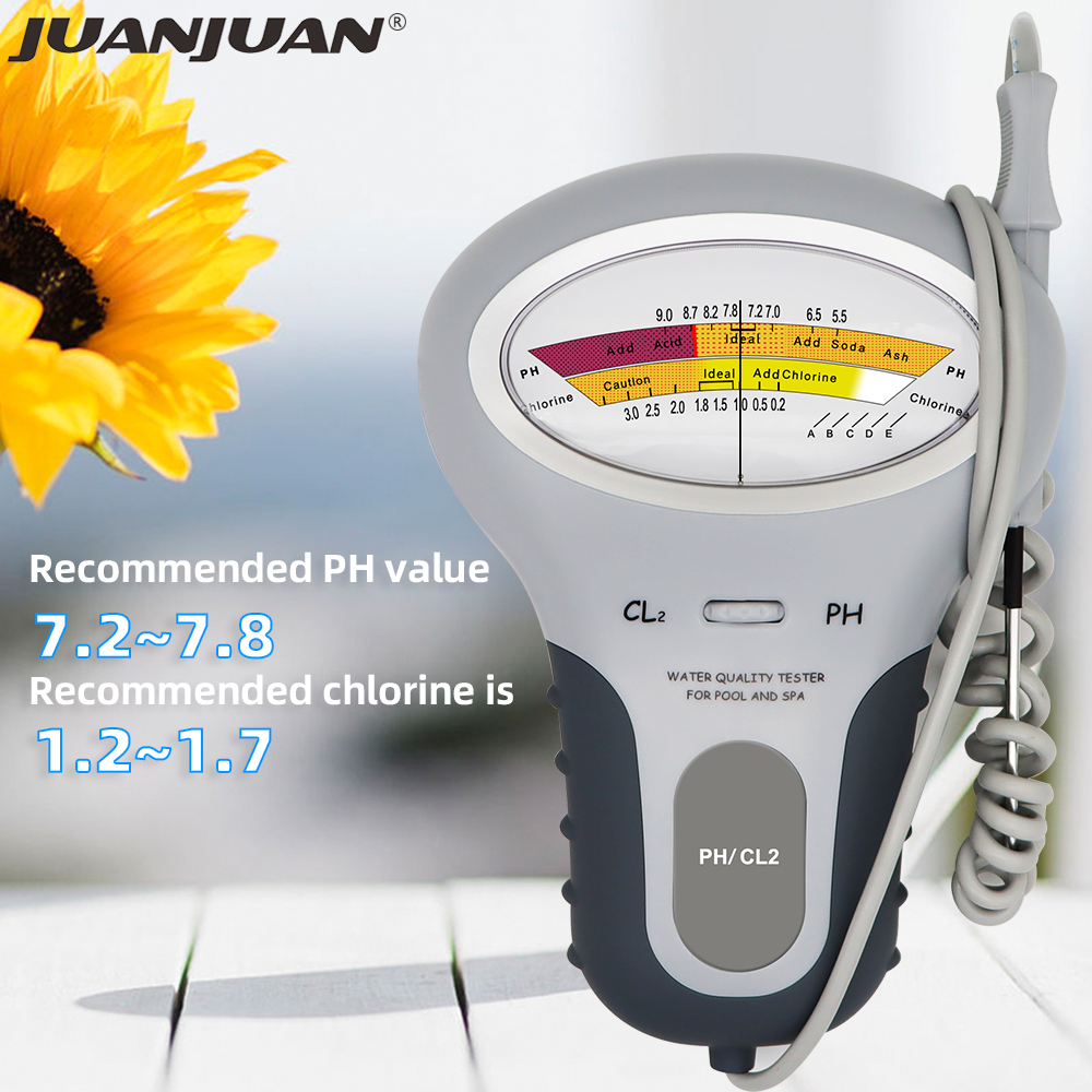 Marine Aquarium Water Testing - 2 in 1 PH Chlorine Meter