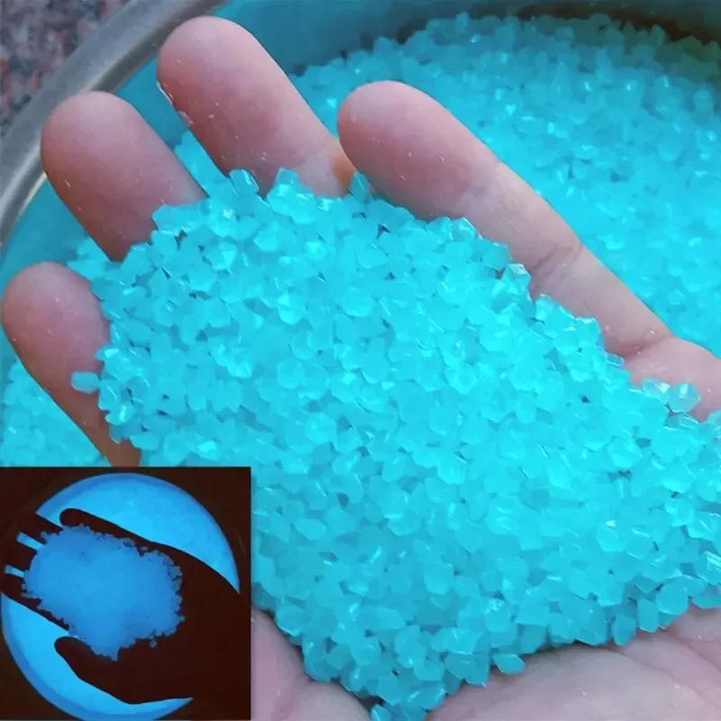 Aquarium Marine Fish - 1000pcs 3-5mm Luminous Sand Glow in
