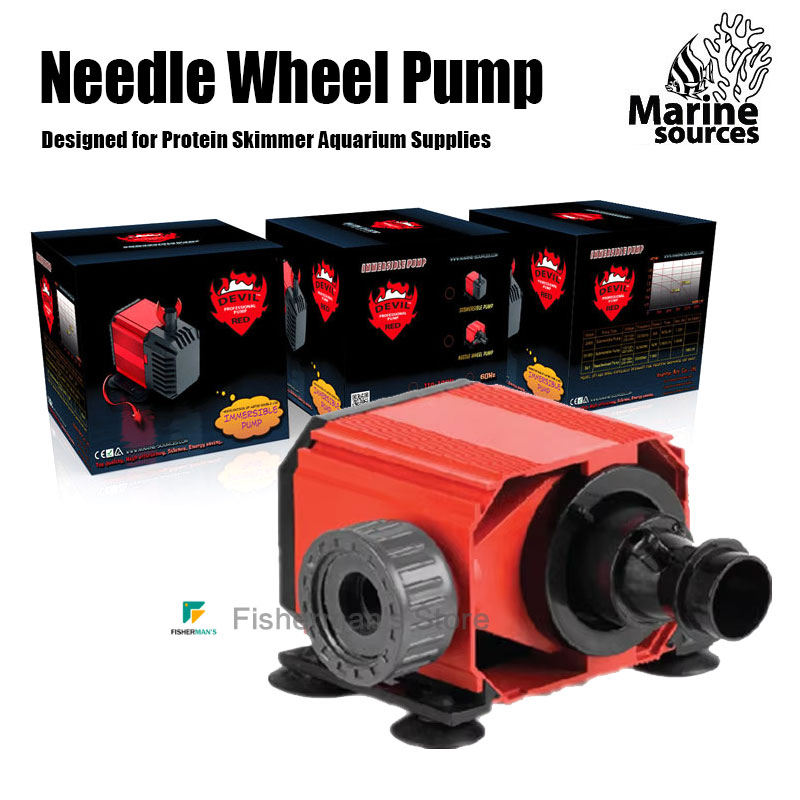 Protein Skimmer Hang On - Red Devil Needle Wheel Pump Designed