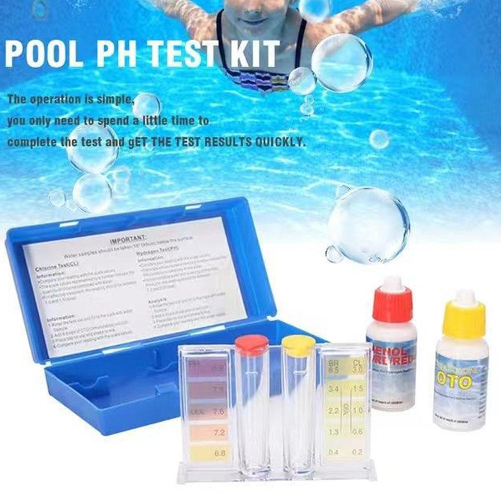PH Chlorine Water Test Kit Tes - огляд і ціна Marine Aquarium Water Testing