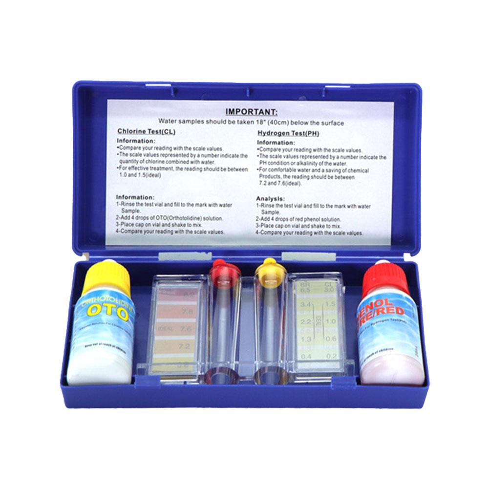 PH Chlorine Water Test Kit Tes - огляд і ціна Marine Aquarium Water Testing