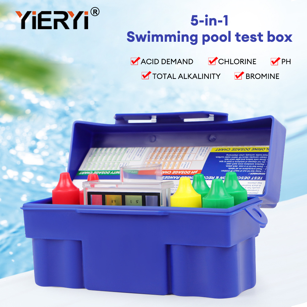 Yieryi 5-Way Test Kit For Pool - огляд і ціна Marine Aquarium Water Test Kit