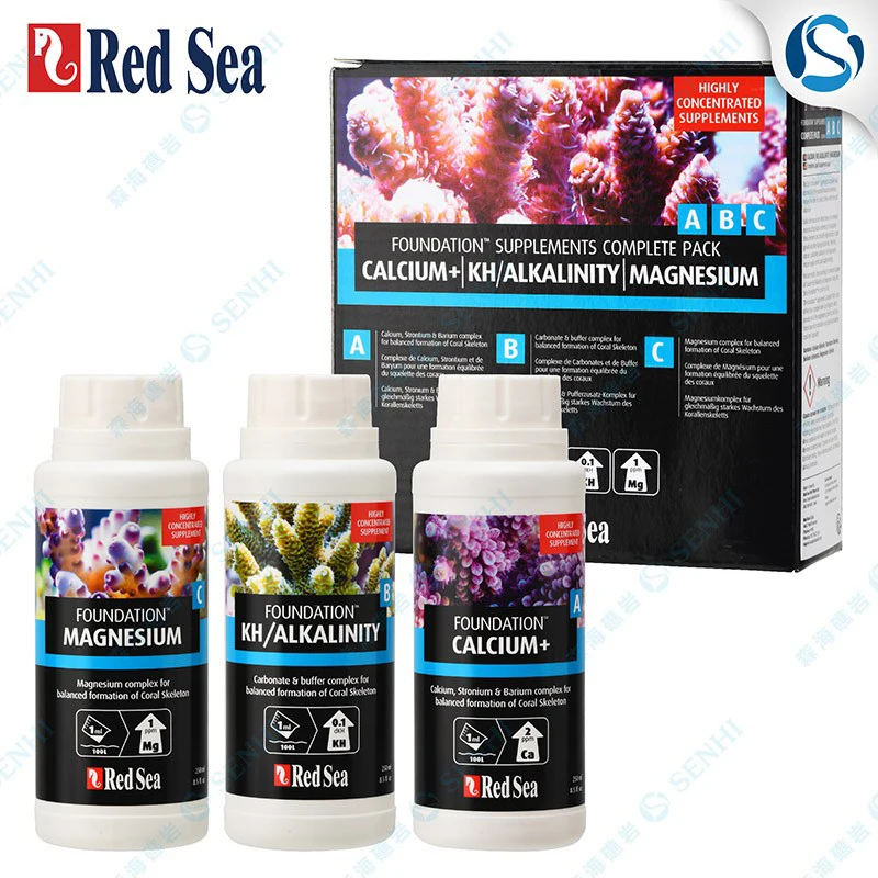 Red Sea Foundation ABC Supplem - огляд і ціна Marine Aquarium Water Test Kit