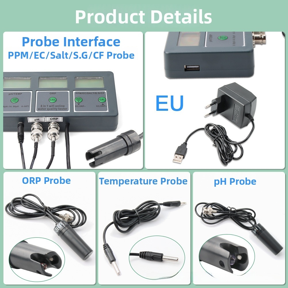 WiFi Water Quality Tester For  - огляд і ціна Marine Aquarium Orp