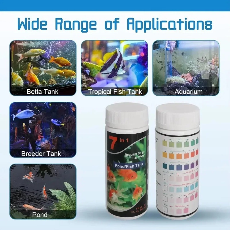 Hot Sale Aquarium Test Strip P - огляд і ціна Marine Aquarium Water Test Kit