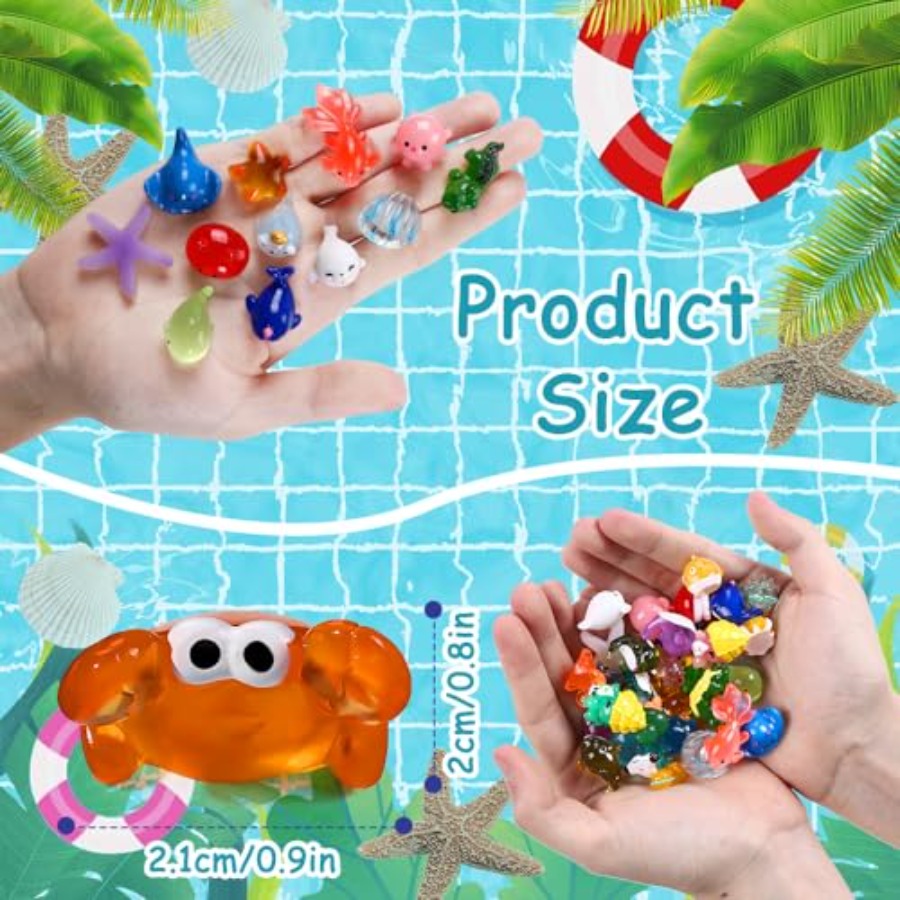 Resin Animals Tiny Sea Animals - огляд і ціна Marine Aquarium Japan