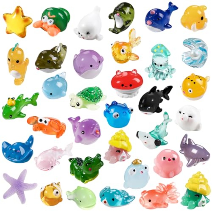 Resin Animals Tiny Sea Animals - огляд і ціна Marine Aquarium Japan