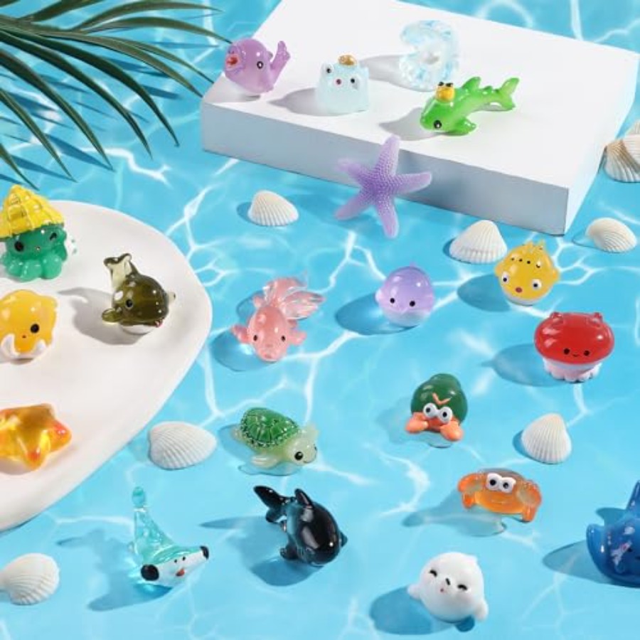 Resin Animals Tiny Sea Animals - огляд і ціна Marine Aquarium Japan