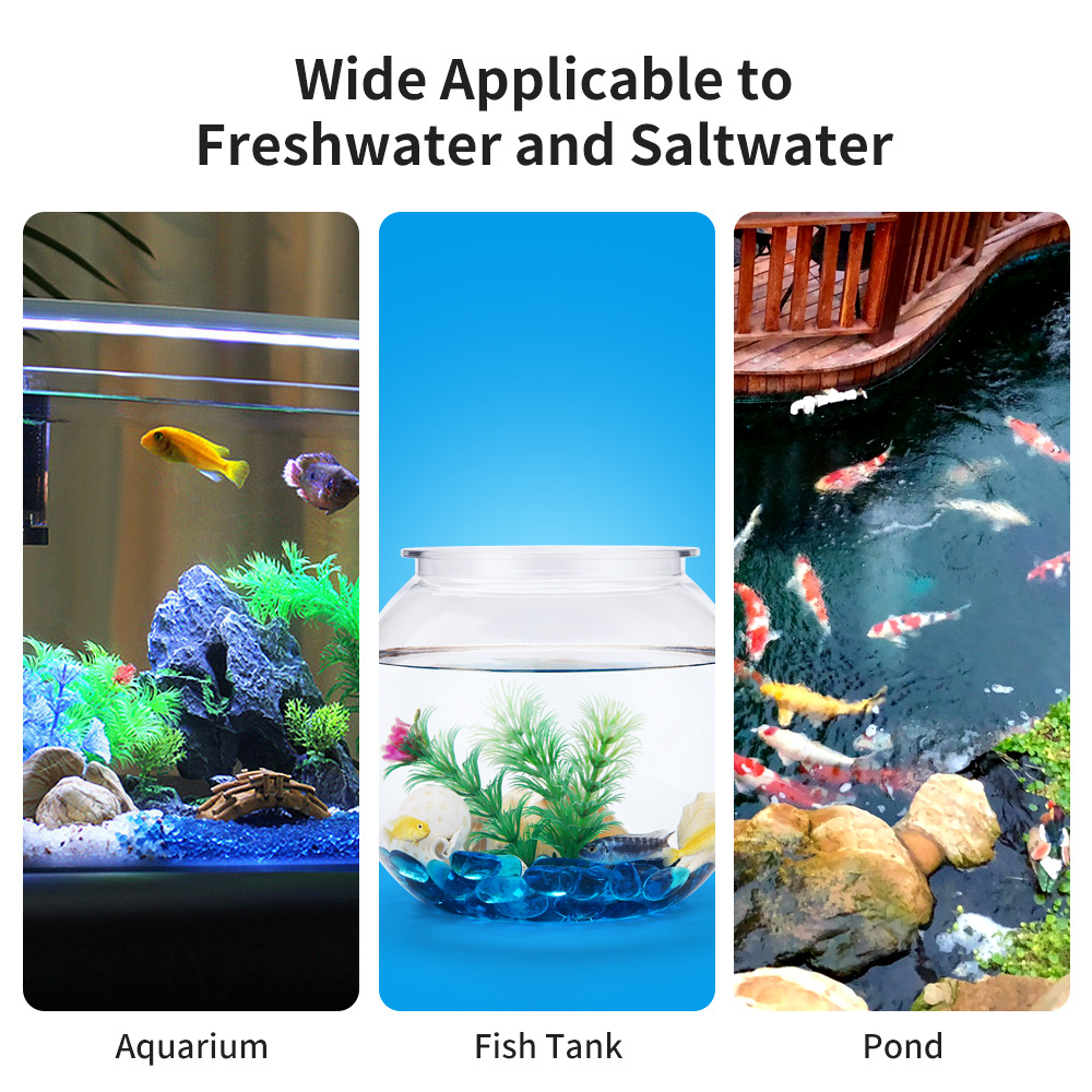 6-In-1 Water Quality Test Stri - огляд і ціна Marine Aquarium Water Test Kit