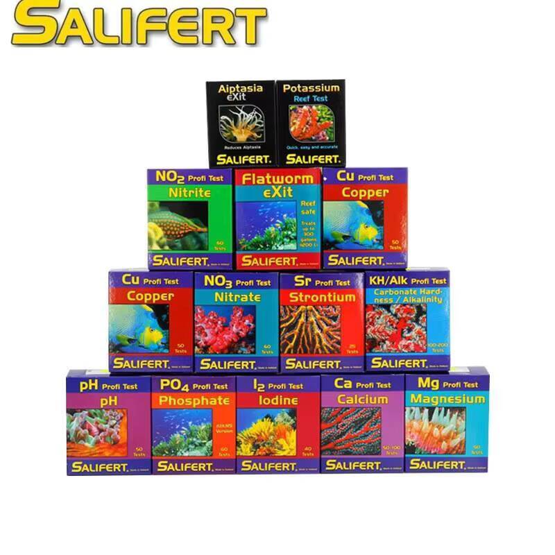 Salifert Water Test Kit for Re - огляд і ціна Marine Aquarium Water Test Kit