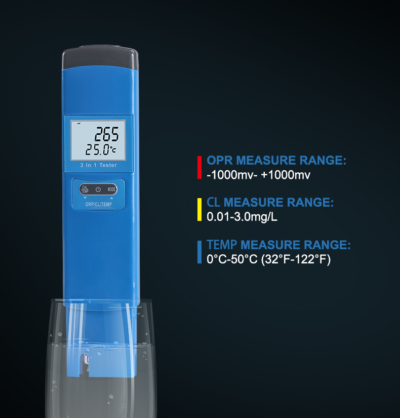 ORP/H2 Meter 3 in 1 Digital Wa - огляд і ціна Marine Aquarium Water Analyzer