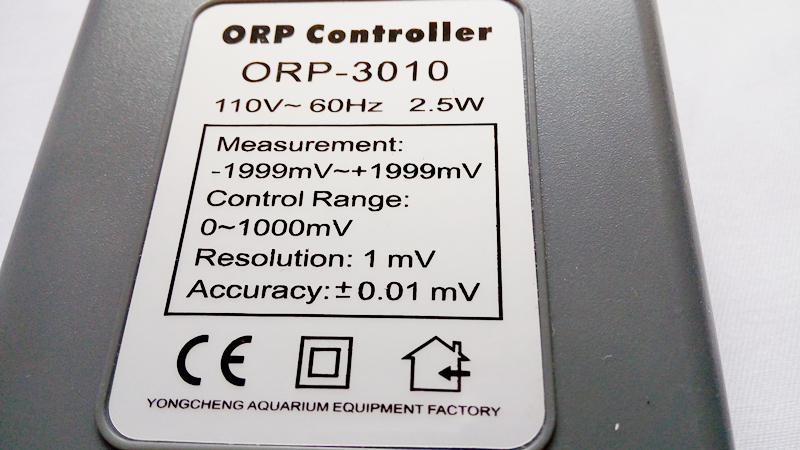 AQUARIUM ORP Meter and Control - огляд і ціна Marine Aquarium Orp