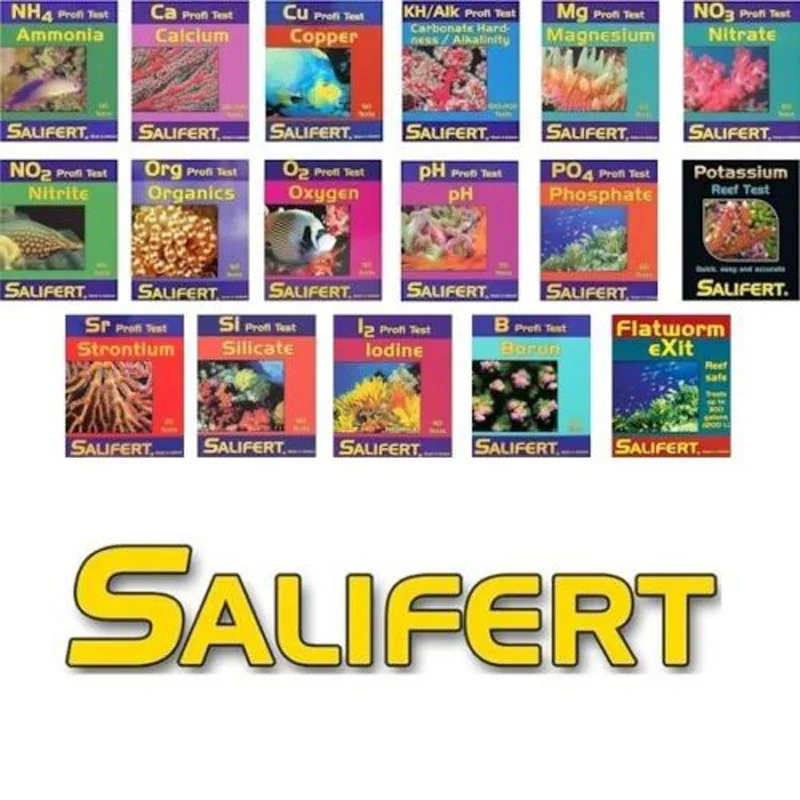 Salifert Test kit Ca calcium C - огляд і ціна Marine Aquarium Water Test Kit