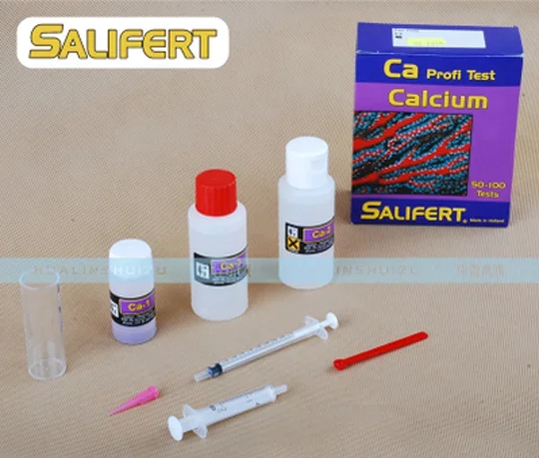 Salifert Test kit Ca calcium C - огляд і ціна Marine Aquarium Water Test Kit