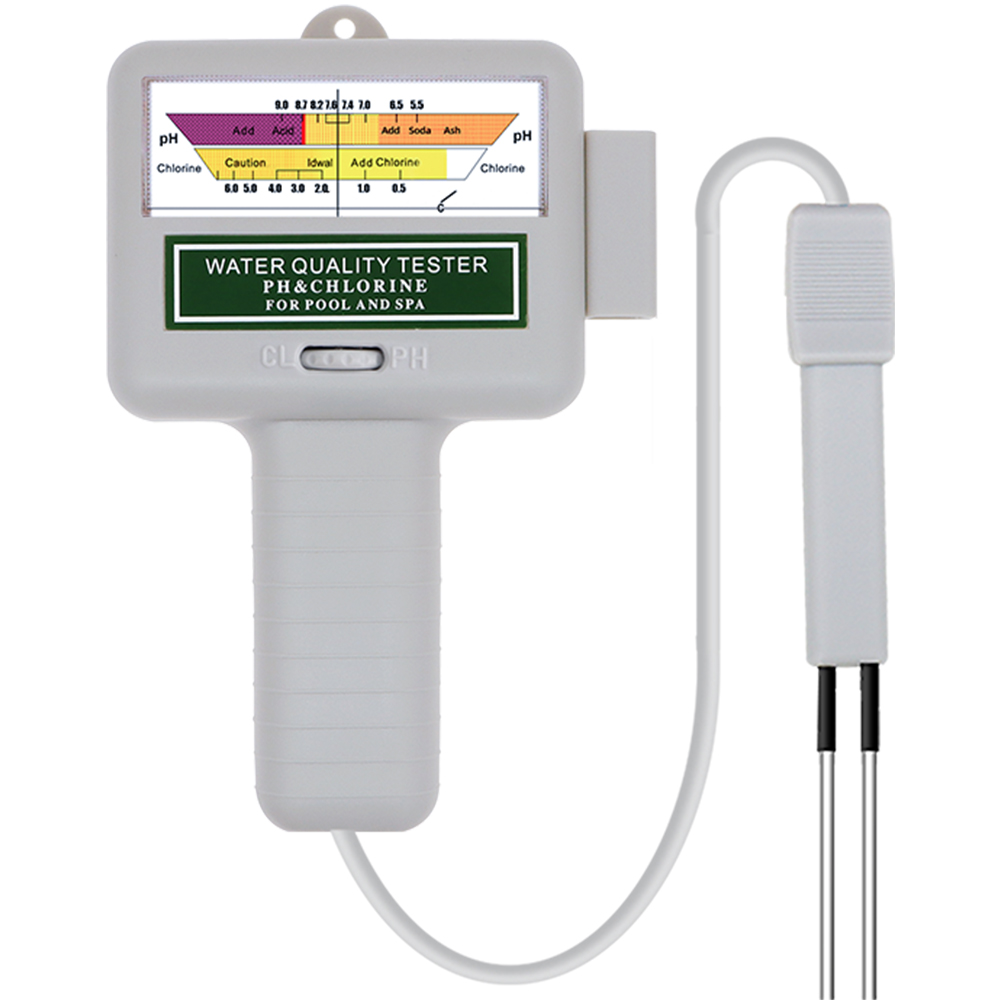 2 in 1 PH Chlorine Meter Teste - огляд і ціна Marine Aquarium Water Testing