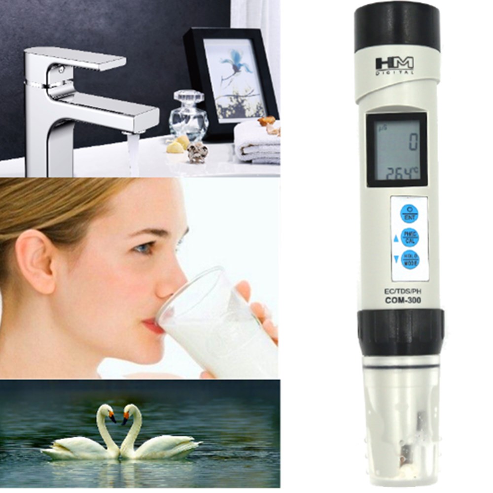 HM 2 /3 /4 in 1 Digital PH Met - огляд і ціна Marine Aquarium Water Analyzer