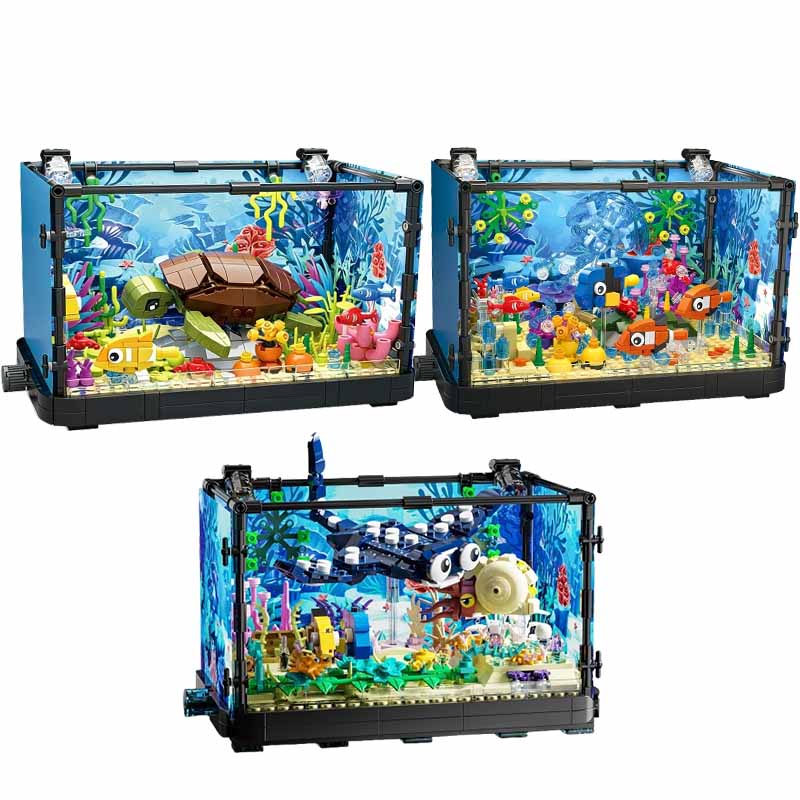 Fish Tank Building Block Set w - огляд і ціна Aquarium Marine Fish