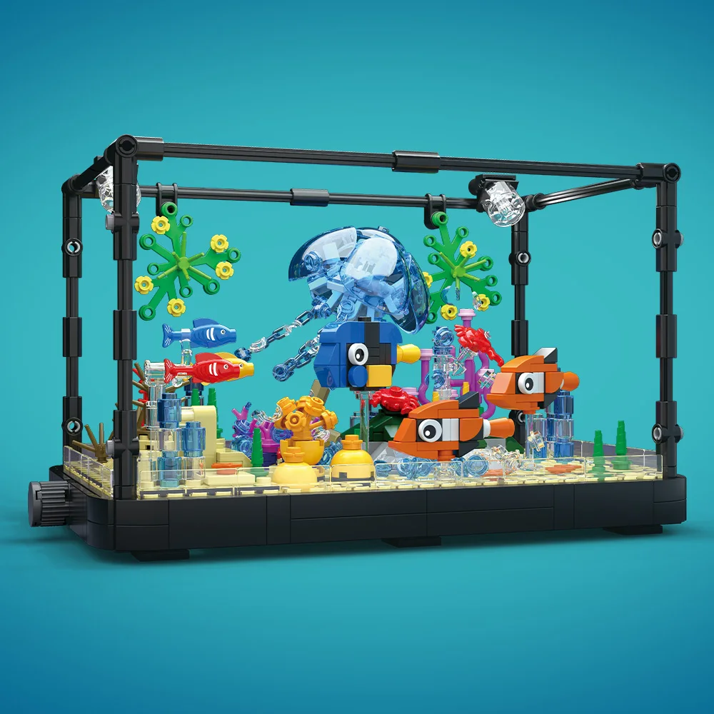 Fish Tank Building Block Set w - огляд і ціна Aquarium Marine Fish