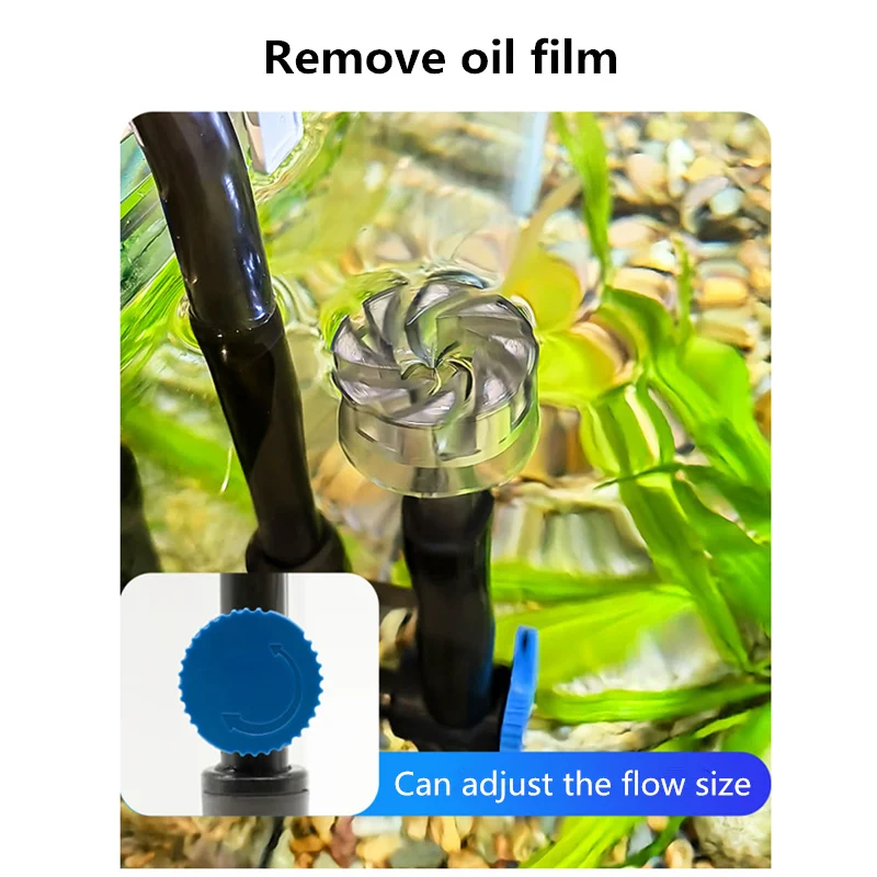 SUNSUN new fish tank filter YB - огляд і ціна Protein Skimmer Hang On