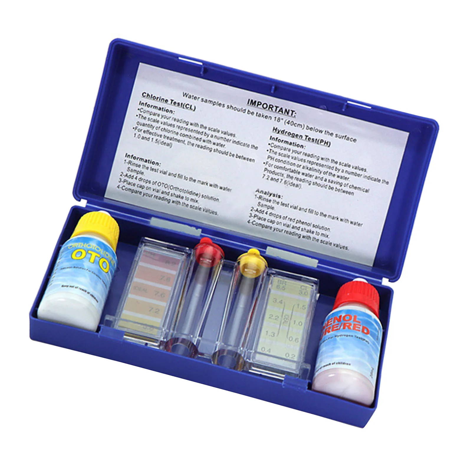 Testing Pipe Water Quality Tes - огляд і ціна Marine Aquarium Water Test Kit