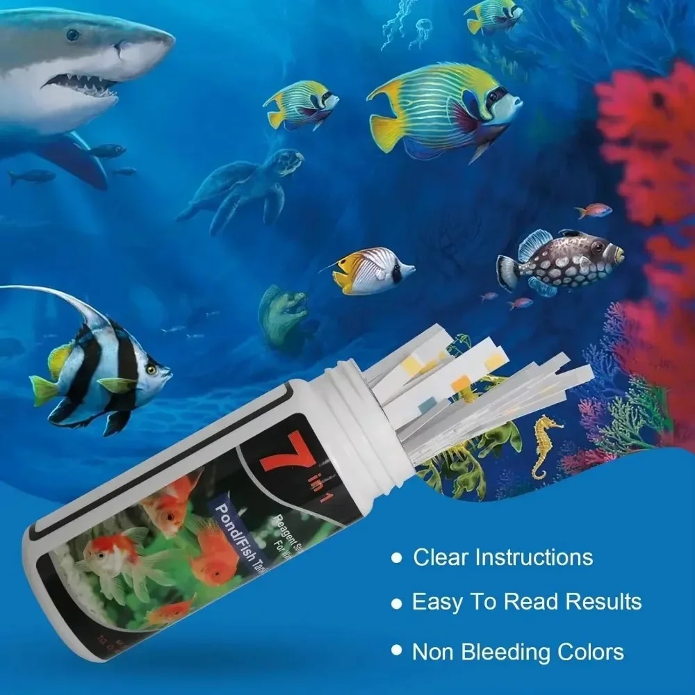 Aquarium Test Strip  PH Qualit - огляд і ціна Marine Aquarium Water Test Kit