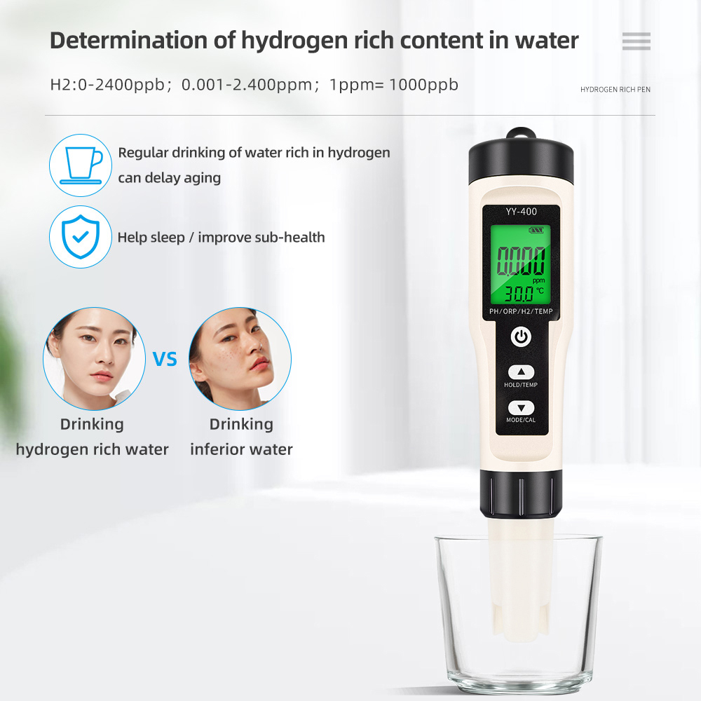 4/3/2 in 1 Optional PH ORP H2  - огляд і ціна Marine Aquarium Water Analyzer