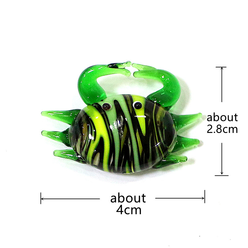 Handmade Cute Mini Glass Crab  - огляд і ціна Marine Aquarium Japan