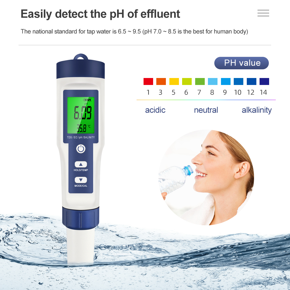 Professional Water Quality Tes - огляд і ціна Marine Aquarium Water Analyzer
