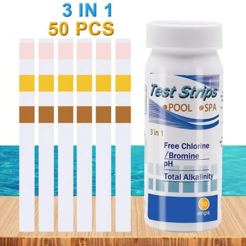 Chlorine PH Test Strips SPA Sw - огляд і ціна Marine Aquarium Water Analyzer