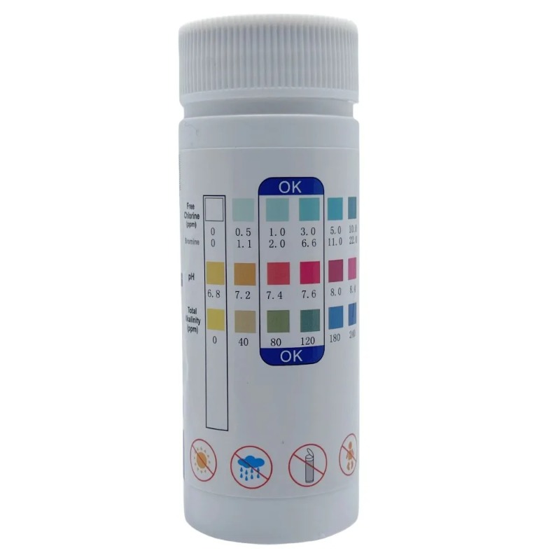 Chlorine PH Test Strips SPA Sw - огляд і ціна Marine Aquarium Water Analyzer