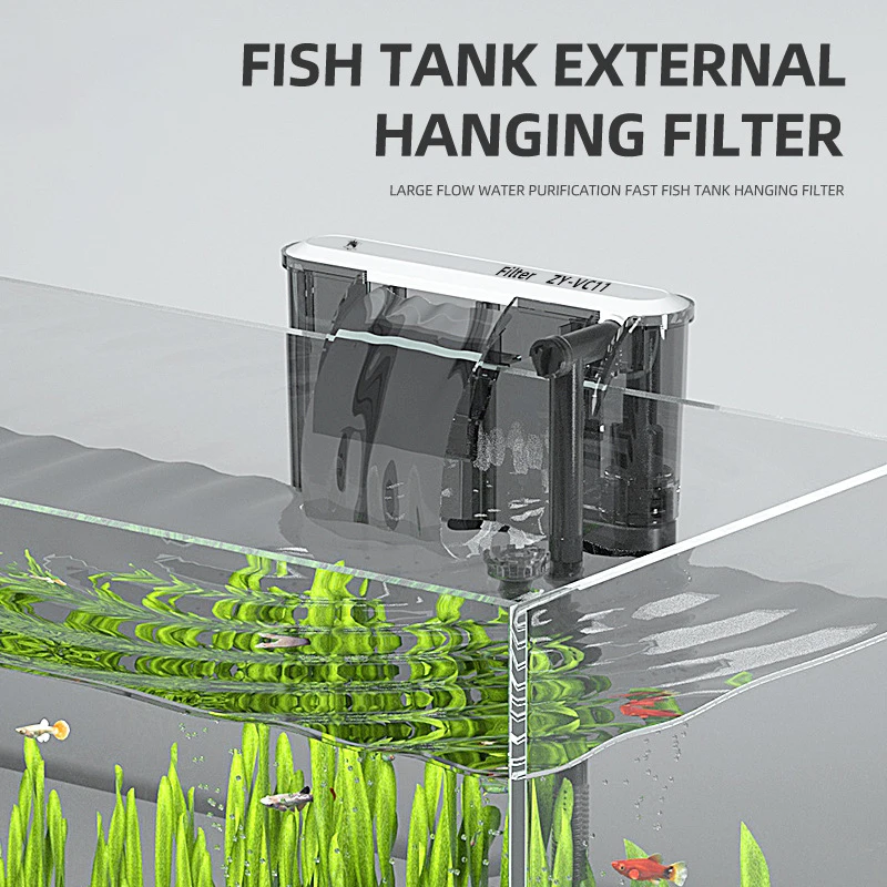 110V 220V Aquarium filter Wall - огляд і ціна Protein Skimmer Hang On