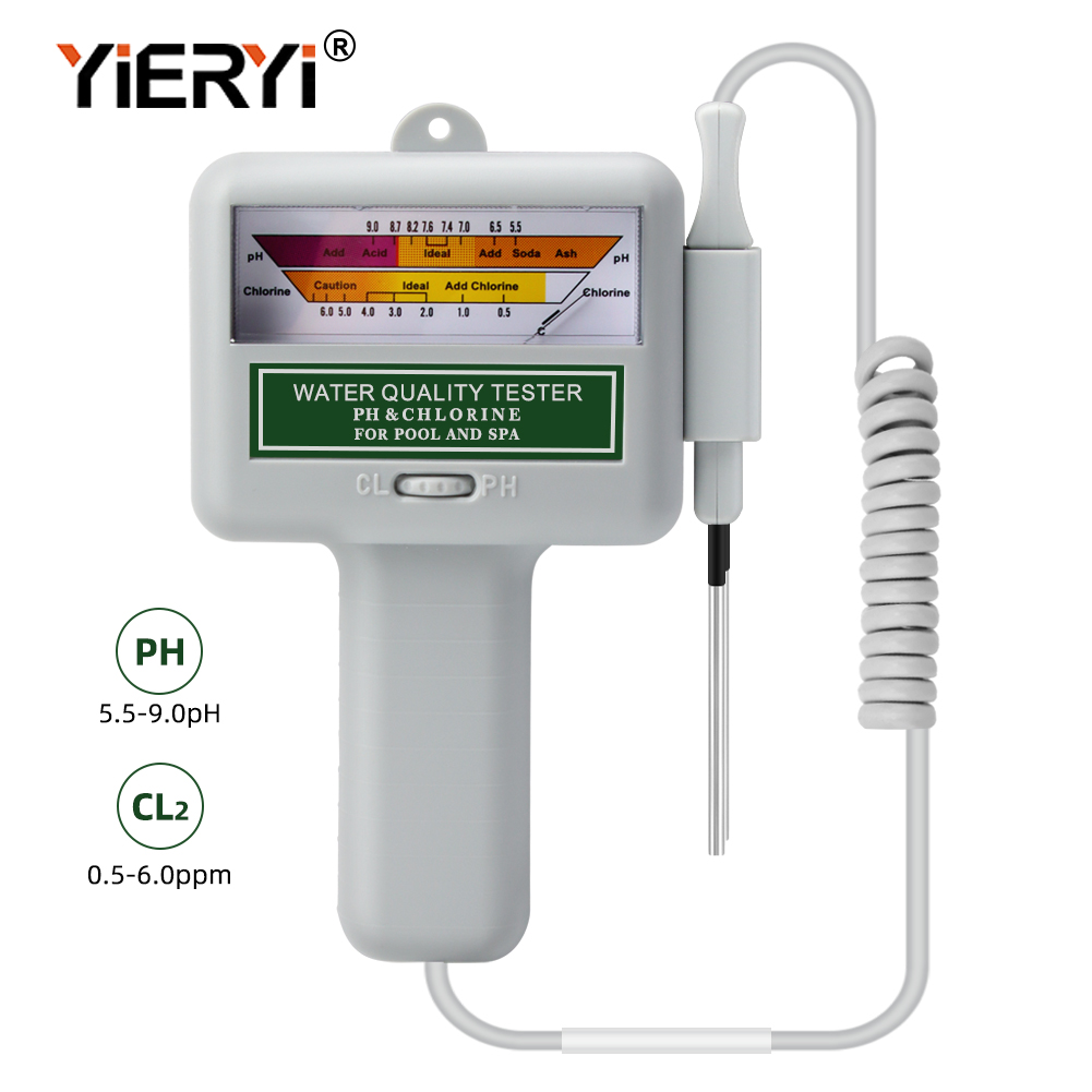 Yieryi 2 In 1 PH & CL2 Meter S - огляд і ціна Marine Aquarium Water Testing