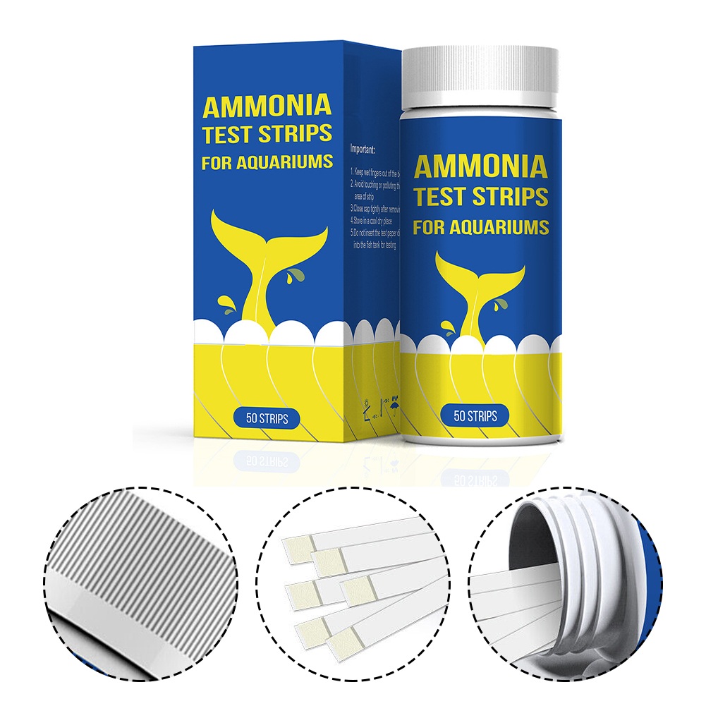 50Pc Ammonia Nitrogen Quick Wa - огляд і ціна Marine Aquarium Water Test Kit